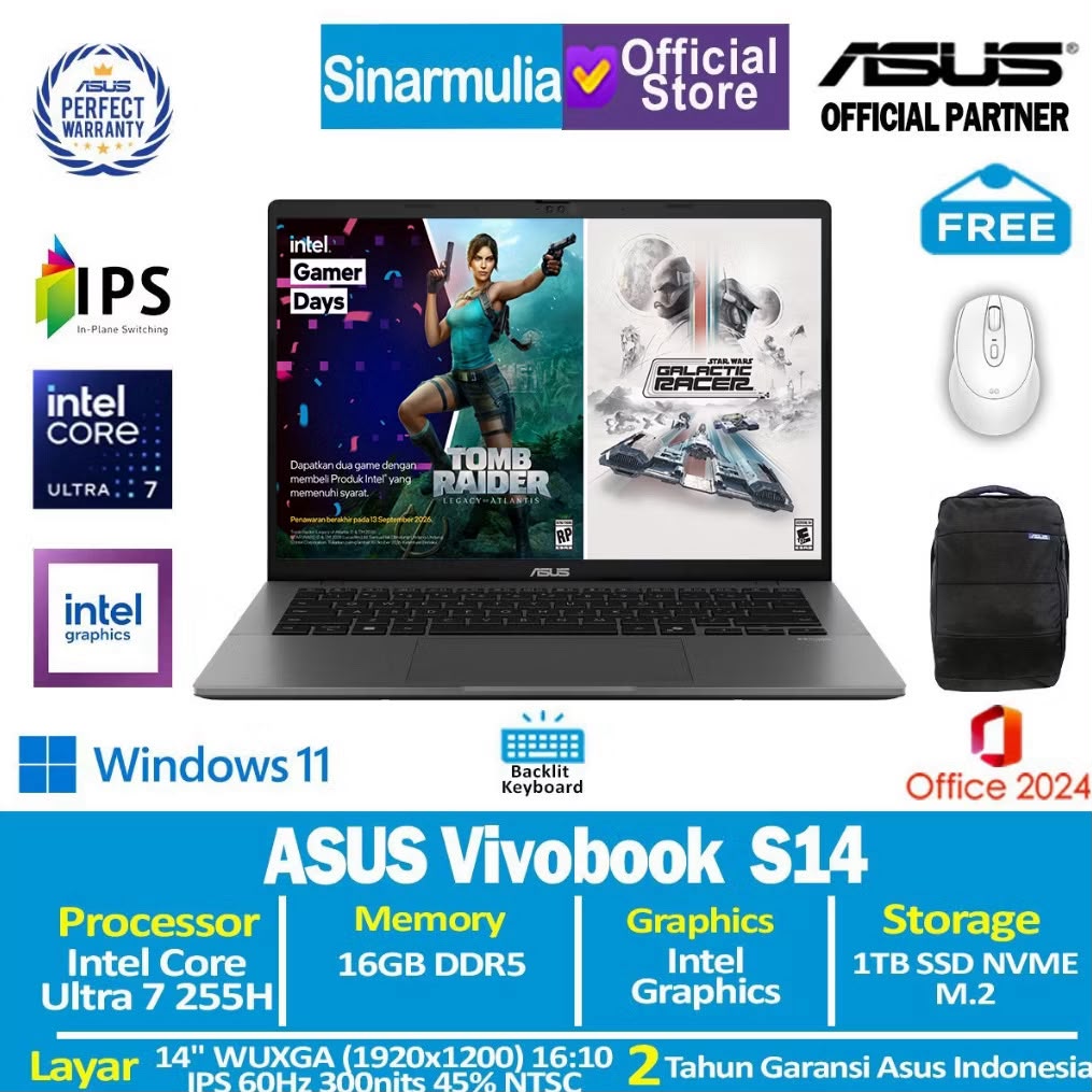 [Fixture] ASUS Vivobook S14
