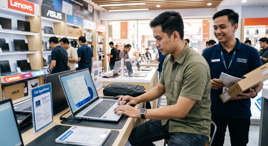 7 hal wajib dicek sebelum membeli laptop