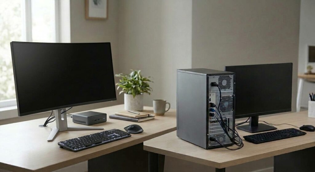 Perbandingan All-in-One PC dan PC desktop untuk kebutuhan kantor dan rumah